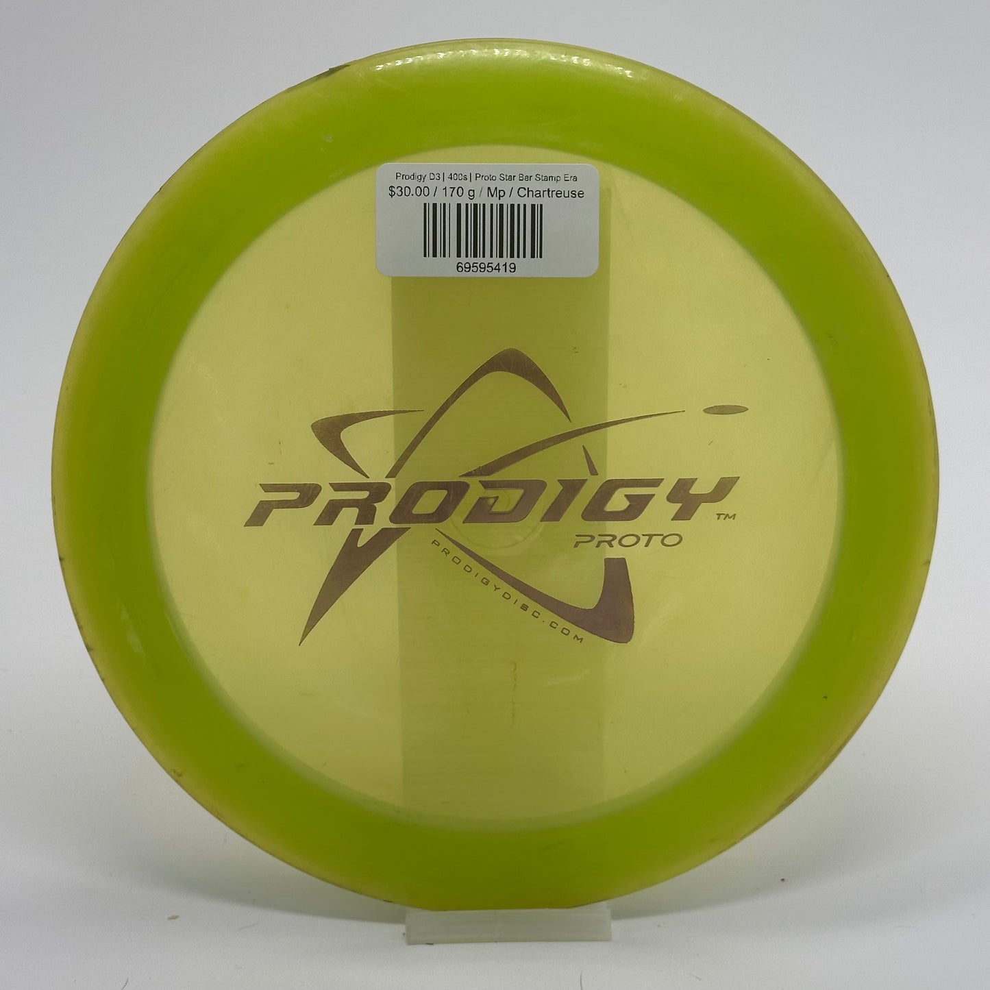 Prodigy D3 | 400s | Proto Star Bar Stamp Era