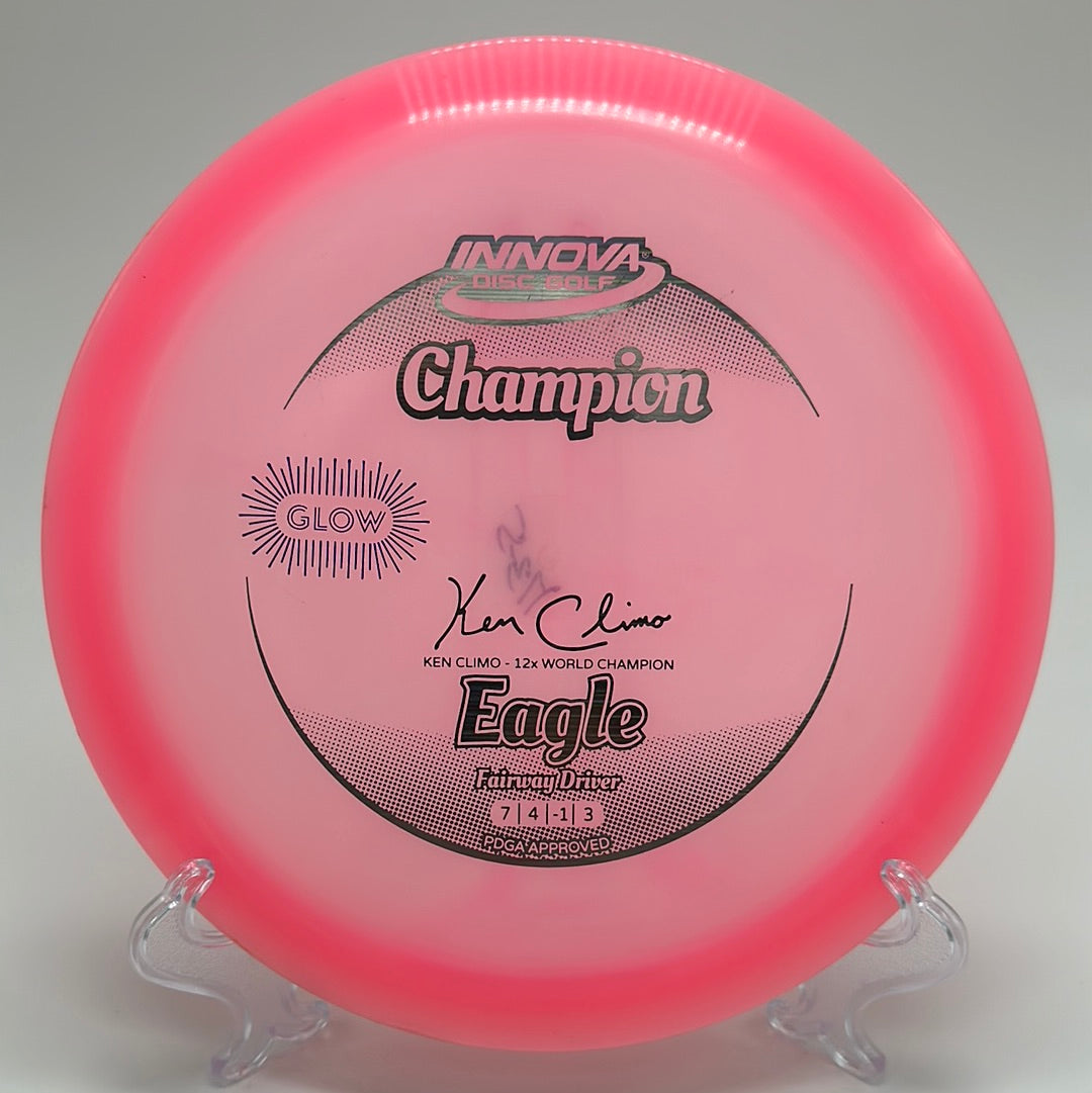 Innova Eagle X - Champion Glow Ken Climo 12x PDGA World Champion