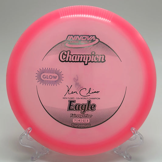 Innova Eagle X - Champion Glow Ken Climo 12x PDGA World Champion