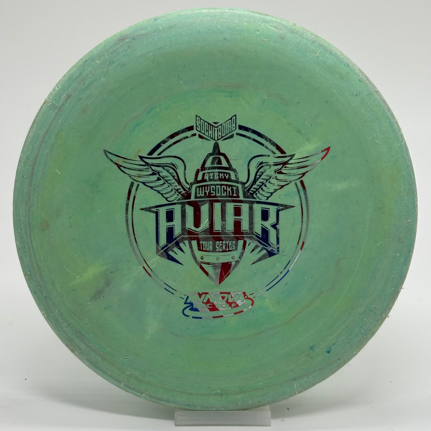 Innova Aviar Driver | Galactic Pro | Ricky Wysocki 2020 Tour Series | USA Stamp