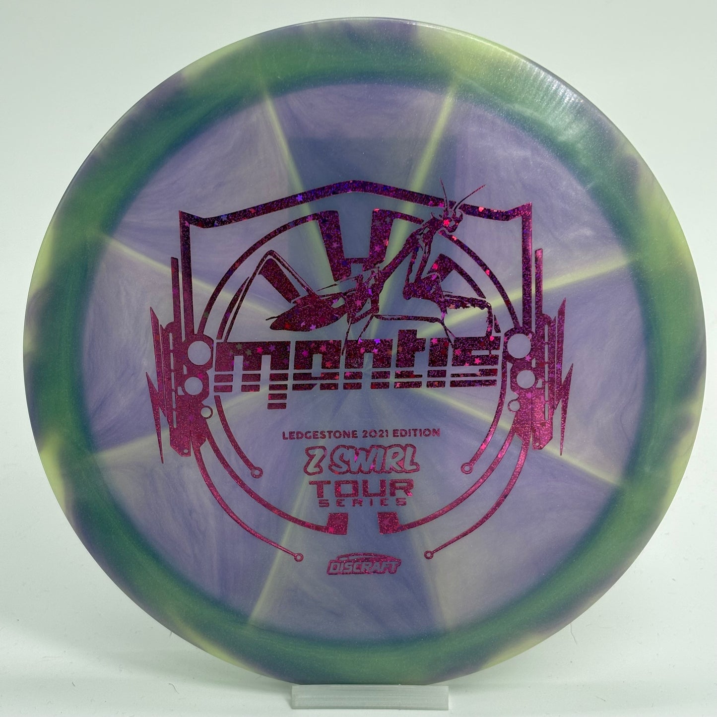 Discraft Mantis | Z Swirl | 2021 Ledgestone Edition