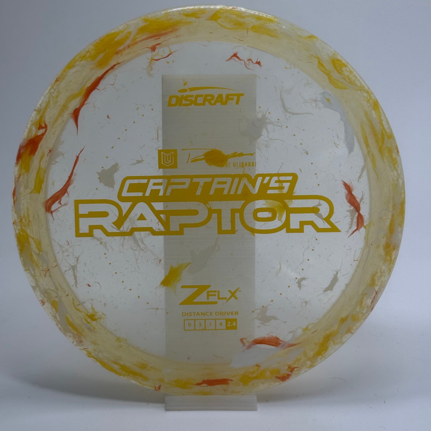 Discraft Captain's Raptor | Jawbreaker Z FLX | 2024 Paul Ulibarri Tour Series