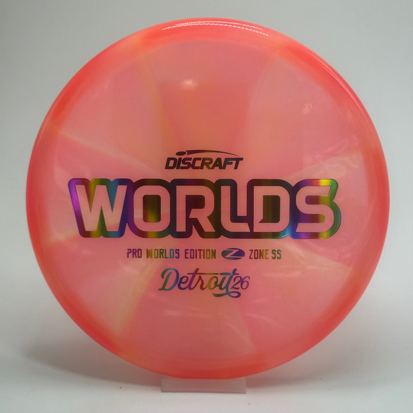 Discraft Zone SS | Z Swirl | 2026 Pro Worlds Edition
