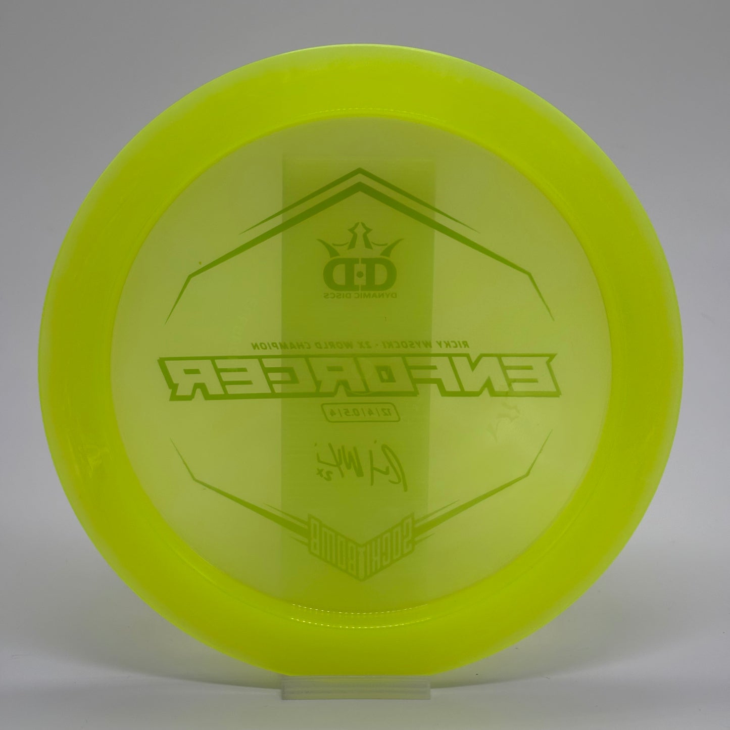Dynamic Discs Enforcer | Lucid-X | Ricky Wysocki 2x World Champion