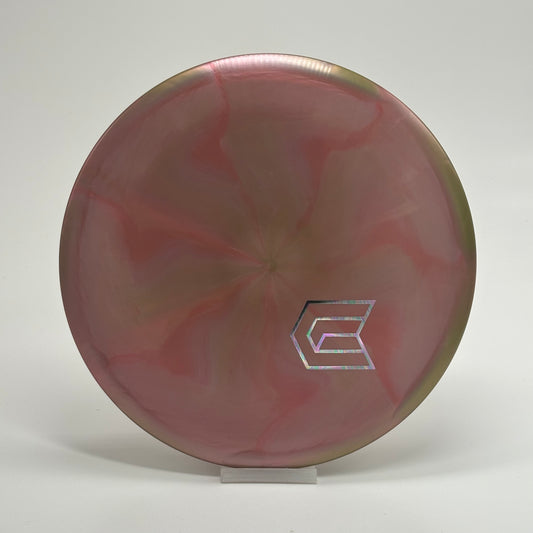 Discraft Buzzz SS | Titanium Swirl | Paul Ulibarri Shield Mini Stamp