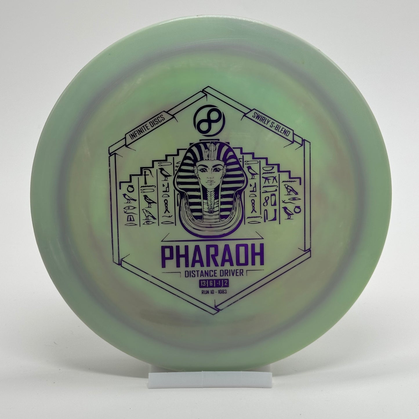 Infinite Discs Pharaoh | Swirly S-Blend | Run 10-1083