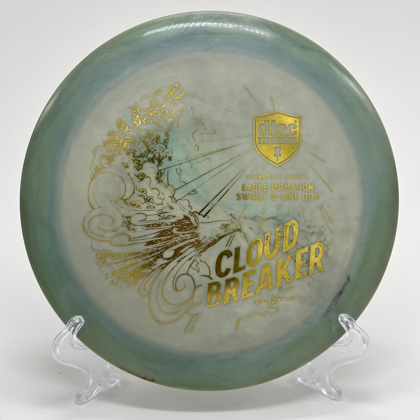 Discmania Cloud Breaker 1 | Eagle McMahon Swirly S-Line DD3 Signature Series (Innova OOP)