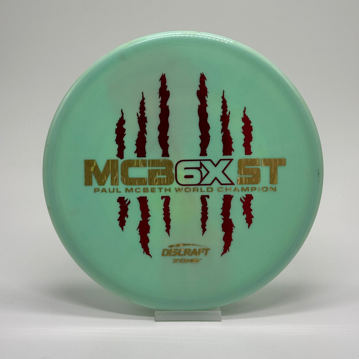 Used | Discraft Zone | ESP | 6 Claw Paul McBeth 6x World Champion MCB6XST