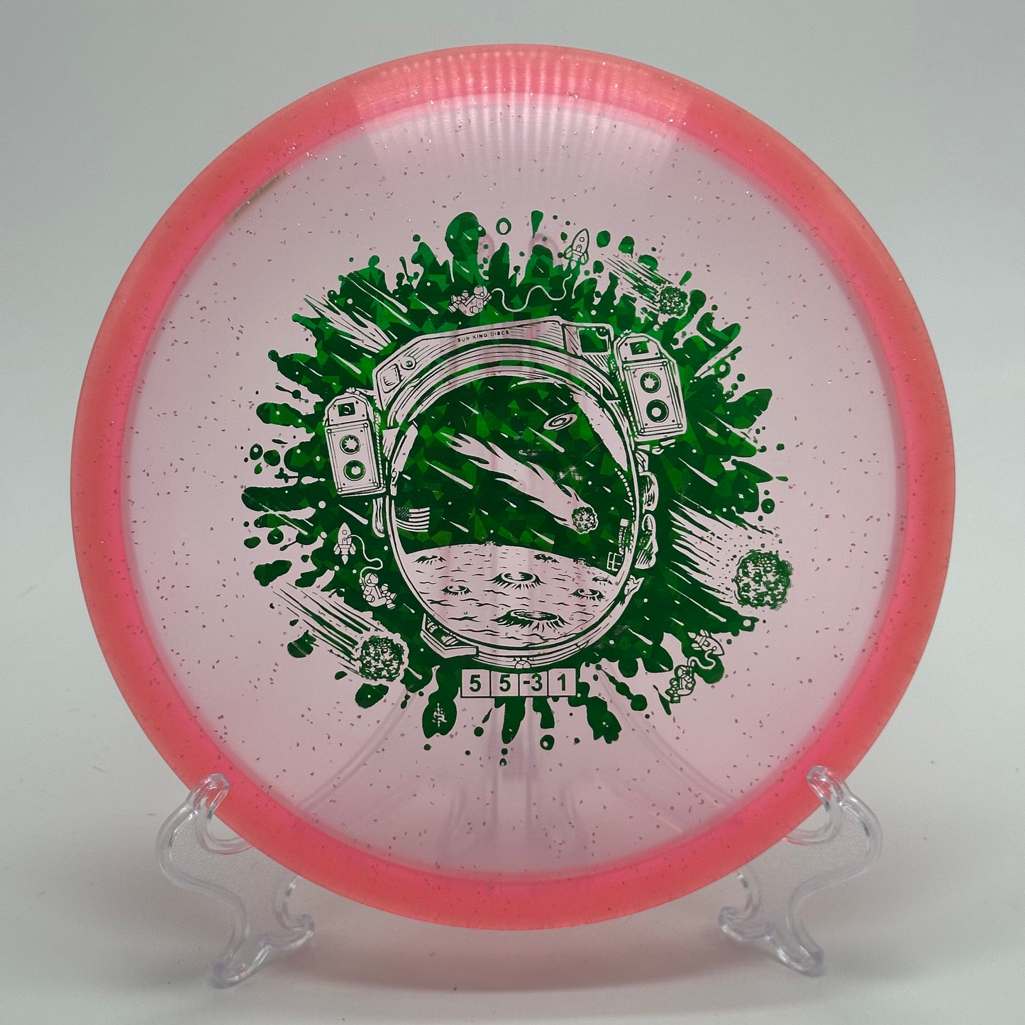 Discraft Meteor | CryZtal Sparkle | Skeet Art