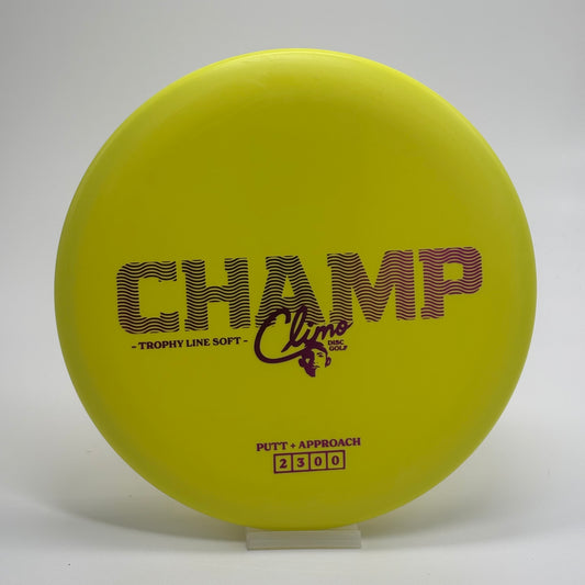 Climo Disc Golf Champ | Trophy Line Soft