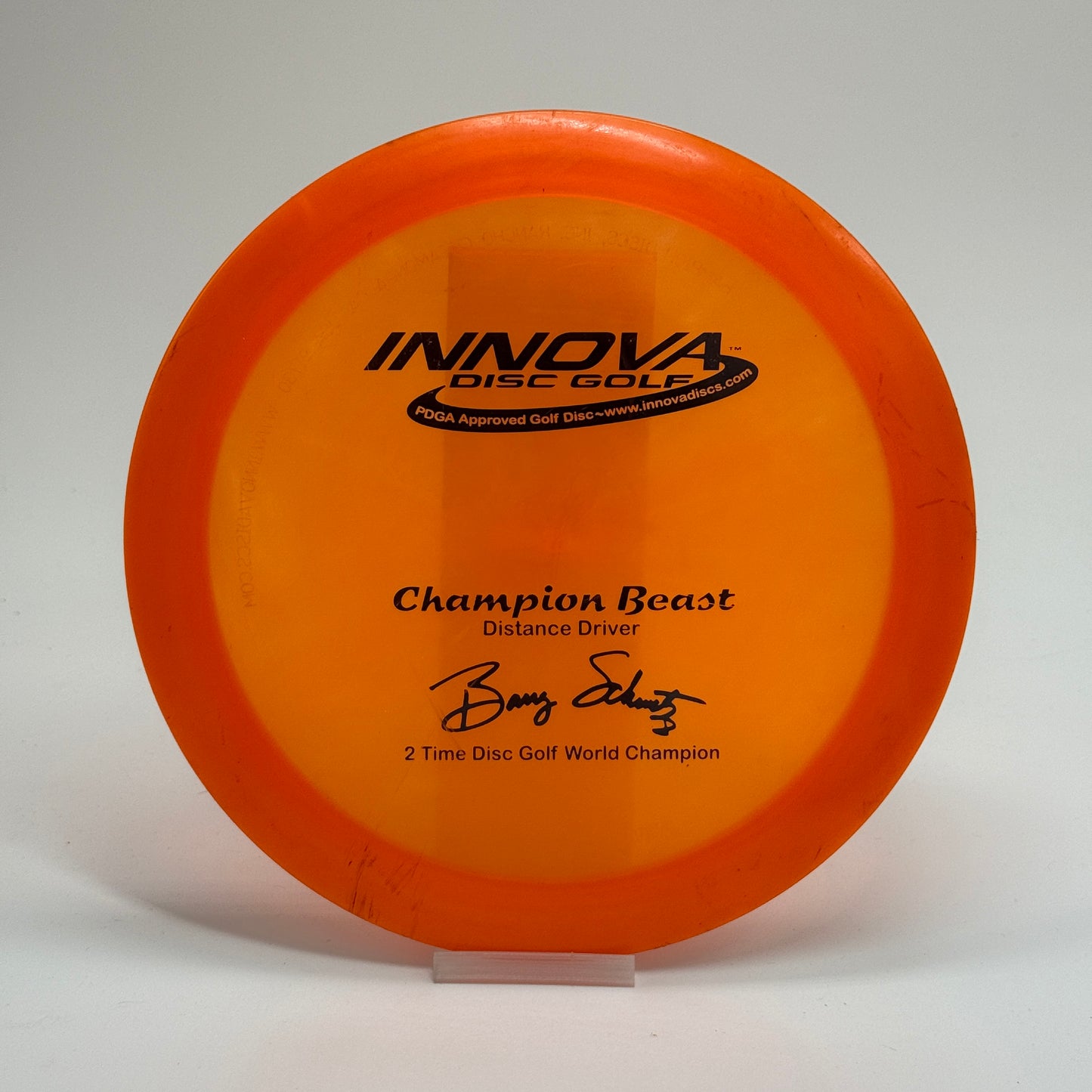 Used | Innova Beast | Champion | Barry Schultz 2x World Champion | PFN Patent
