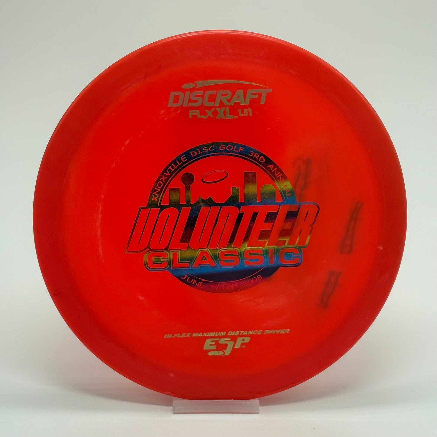 Discraft XL | ESP FLX | Volunteer Classic 2008 PFN