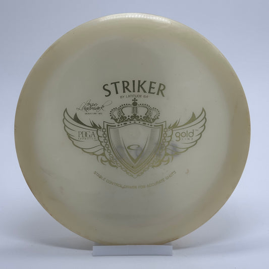 Latitude 64 Striker | Gold Line | Jesper Lundmark Signature Disc Large Crest PFN