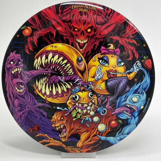 Discraft Buzzz | Super Color ESP | Pac-Man Parody By Brian Allen Flyland Designs