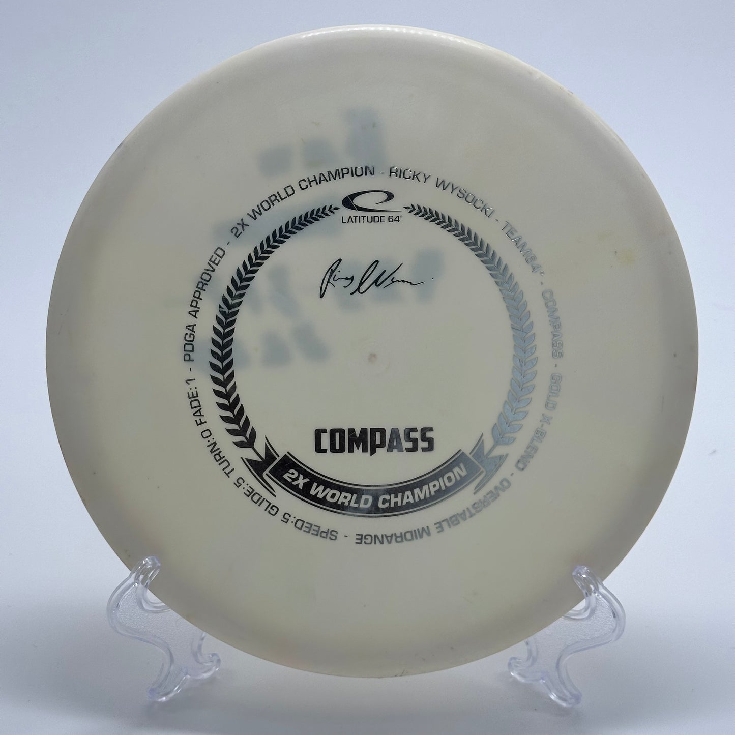 Latitude 64 Compass | Gold X-Blend Ricky Wysocki 2x World Champion Old Run