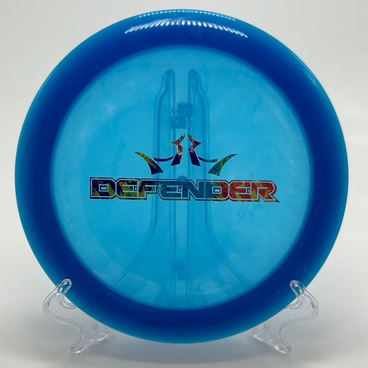 Dynamic Discs Defender | Lucid Bar Stamp "Bowling Green AMs" Party Time