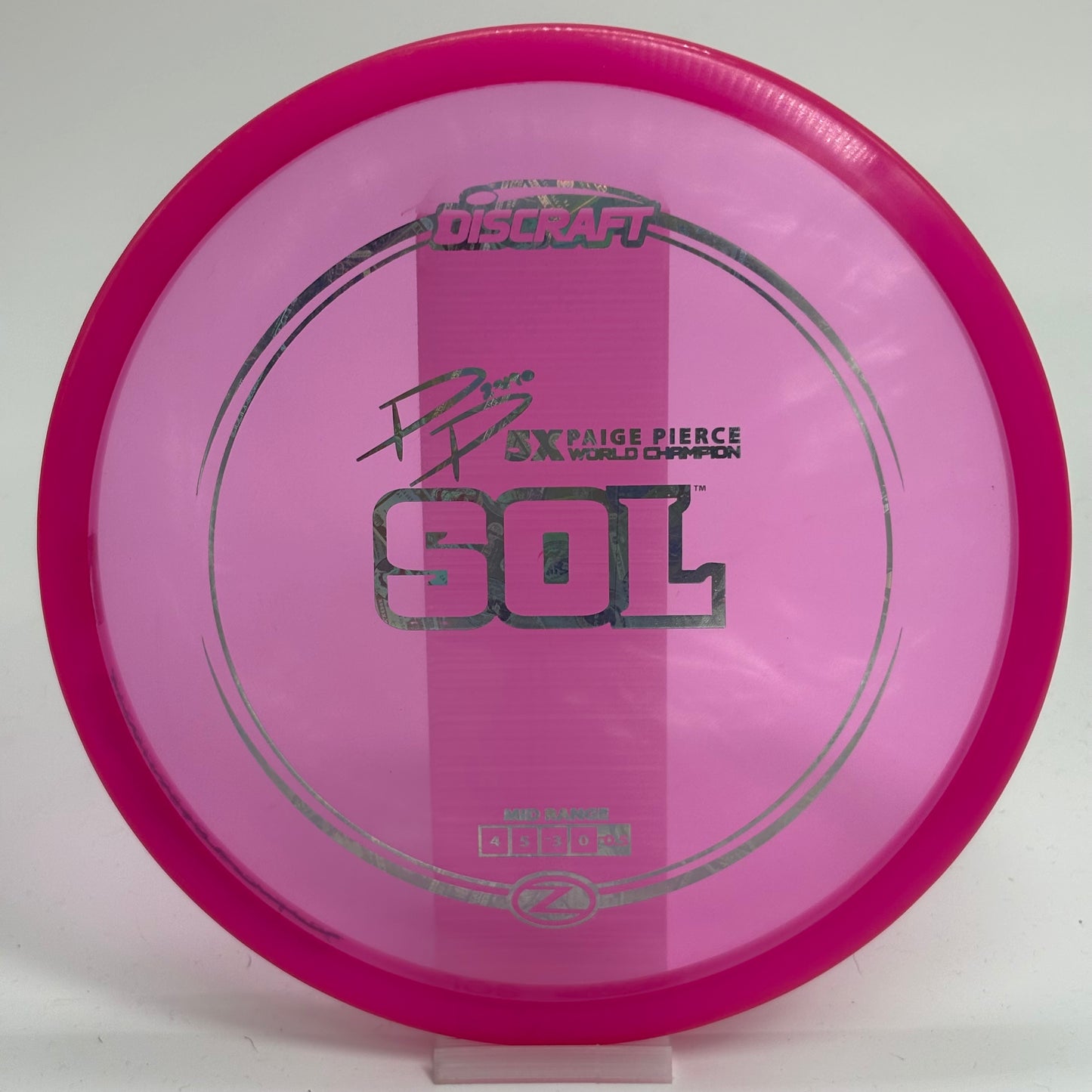 Discraft Sol | Z | Paige Pierce 5x World Champion