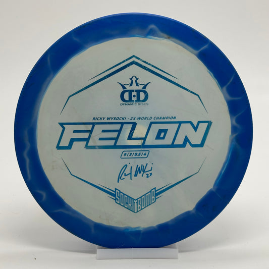 Dynamic Discs Felon Sockibomb | Fuzion Orbit Ricky Wysocki 2x World Champion