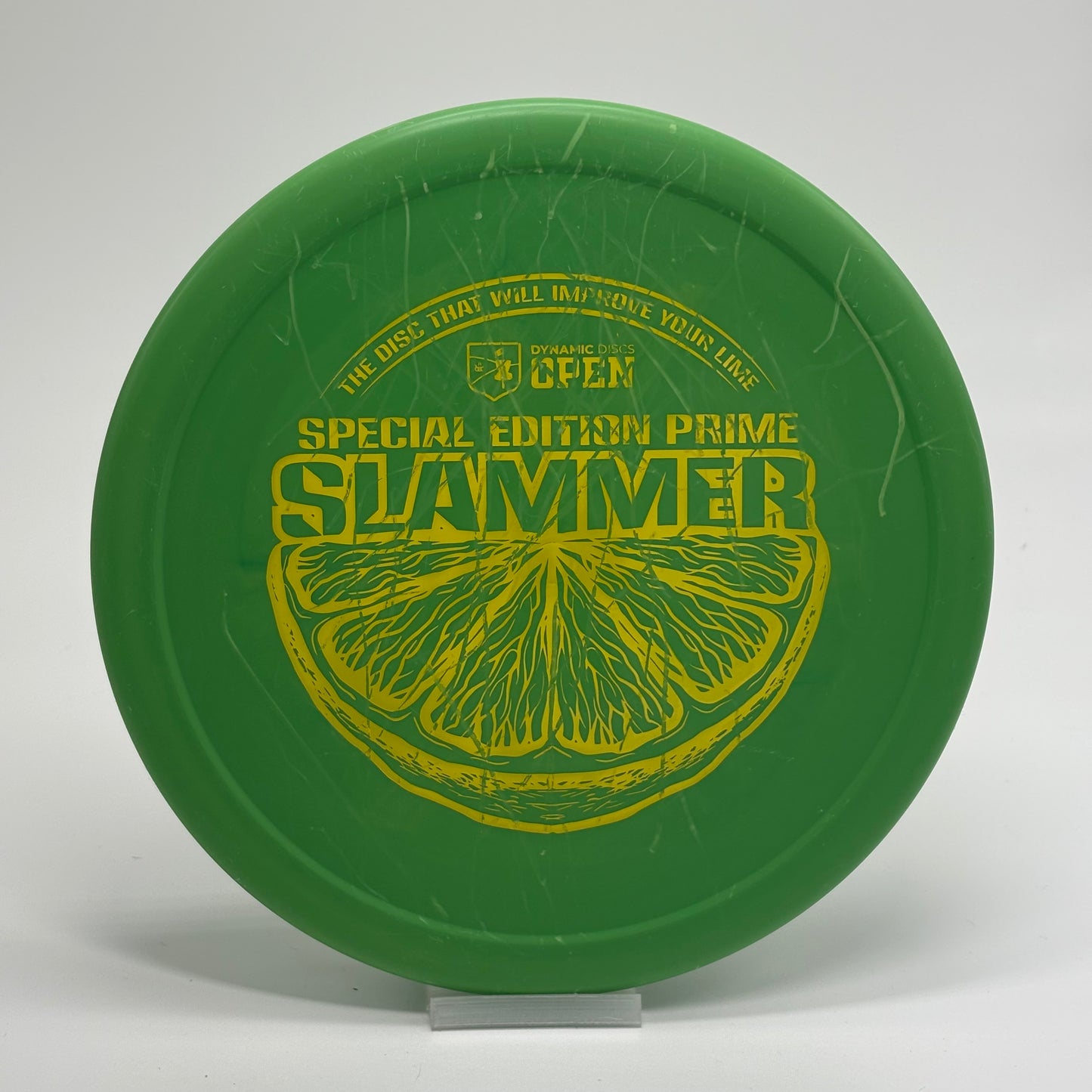 Dynamic Discs Slammer | Prime | Lime Scented Special Edition