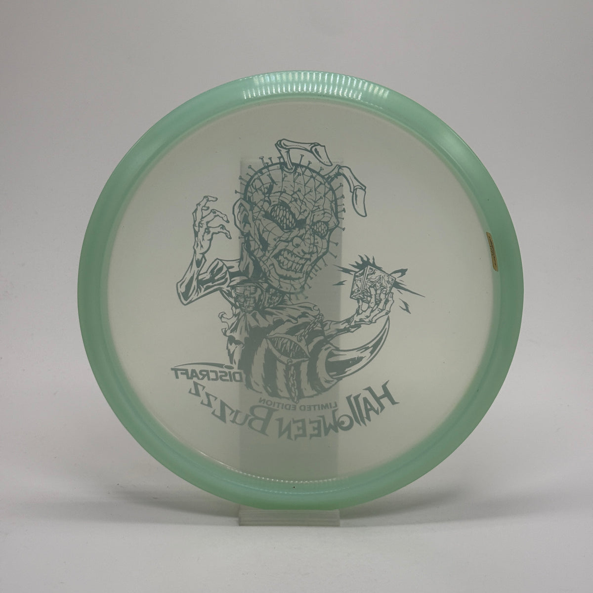 Used | Discraft Buzzz | Z Glo | 2020 Halloween Pin Head