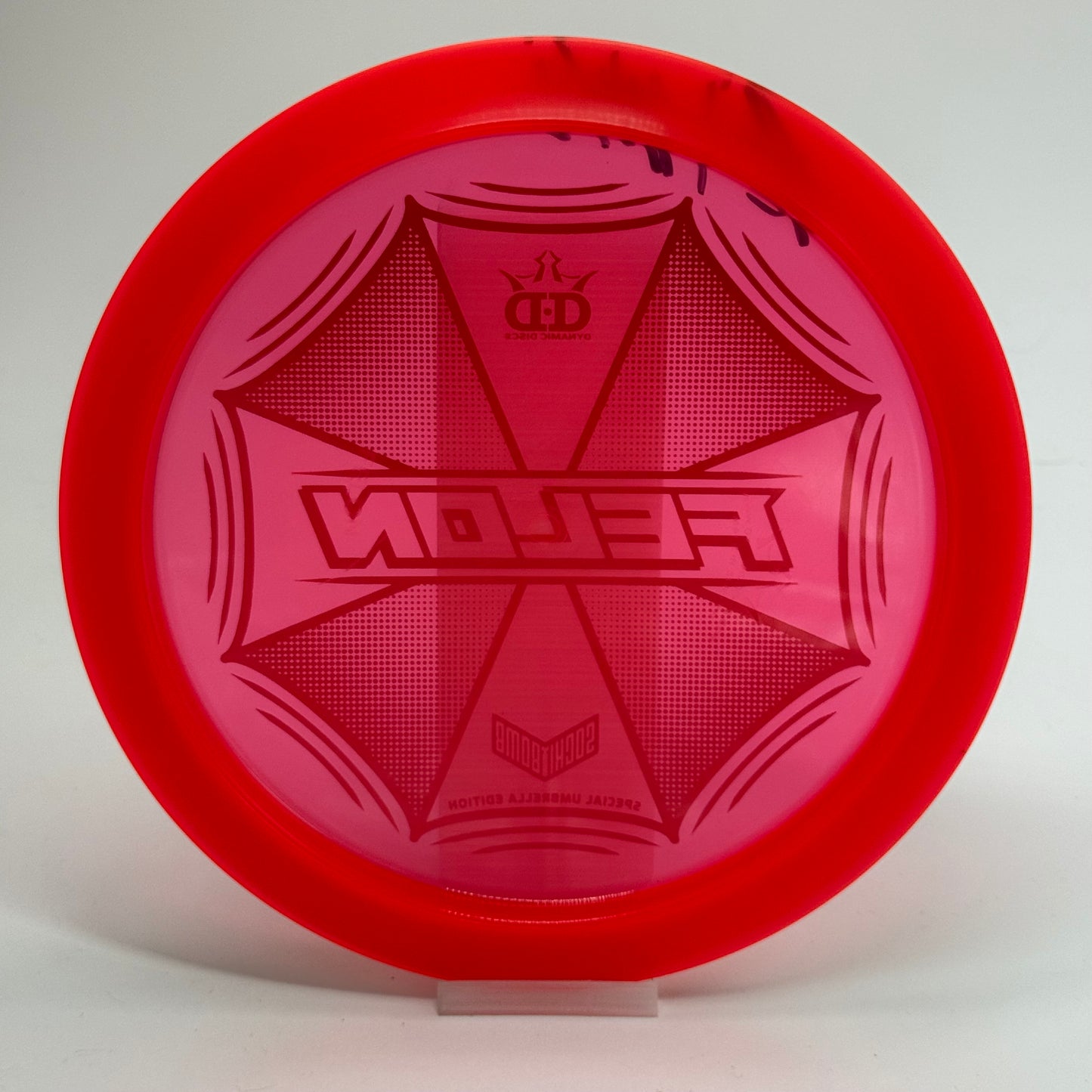 Used | Dynamic Discs Felon | Lucid Ice | Sockibomb Special Umbrella Edition Signed