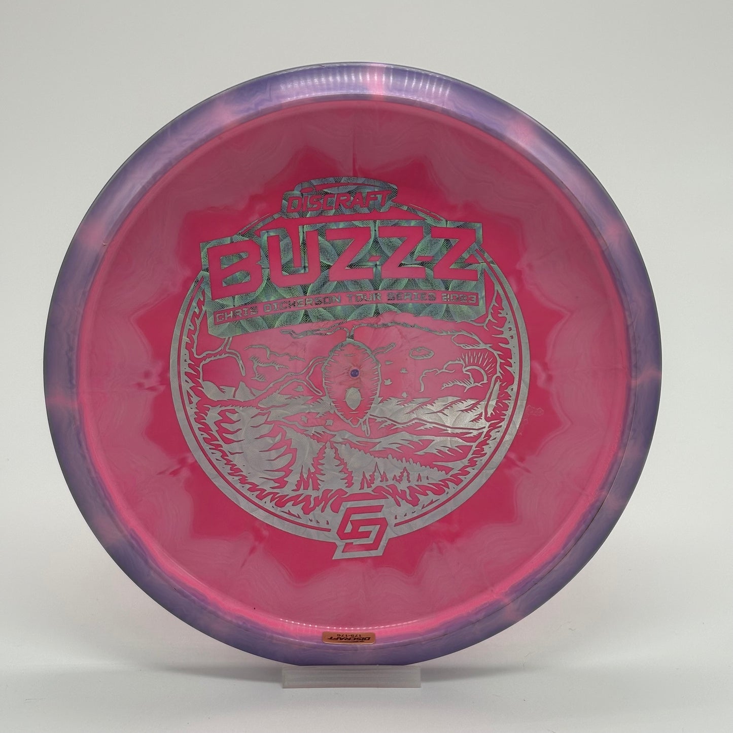 Discraft Buzzz | ESP | Chris Dickerson 2023 Tour Series Bottom Stamp
