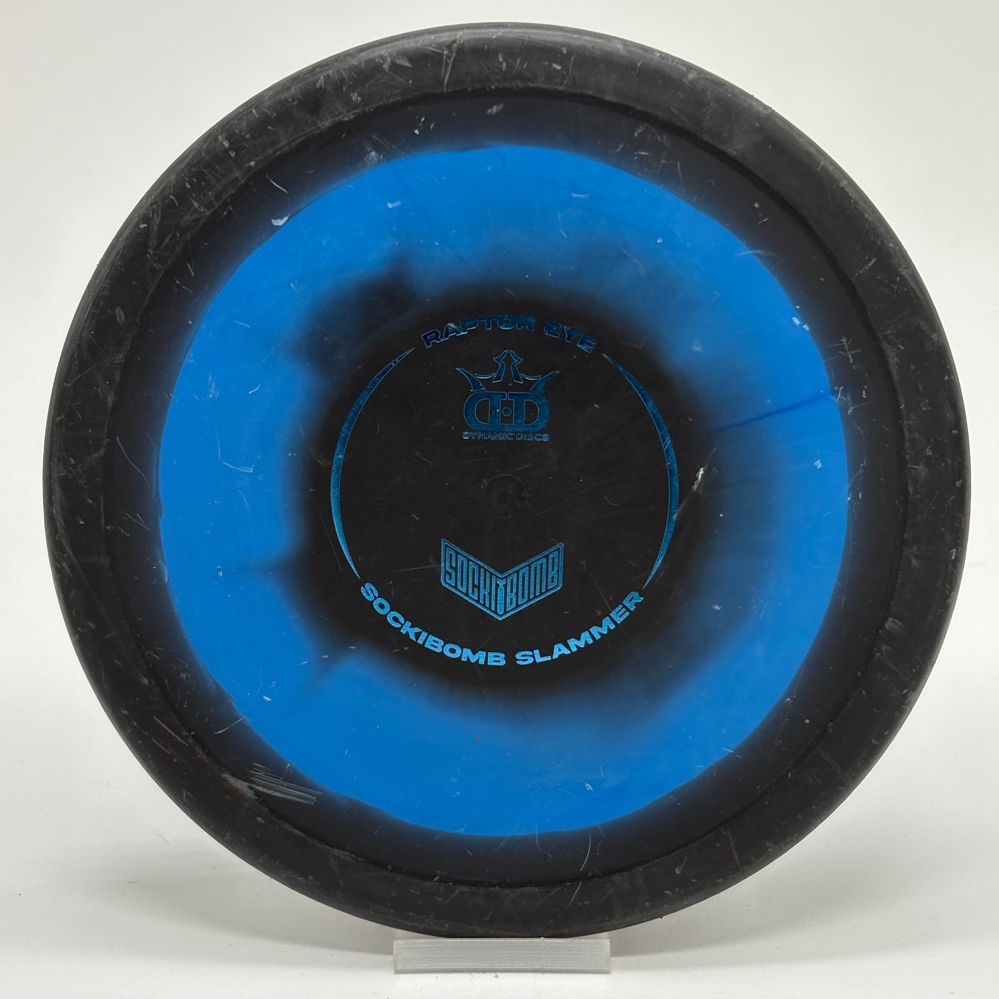 Used | Dynamic Discs Slammer Sockibomb | Classic Supreme | Raptor Eye