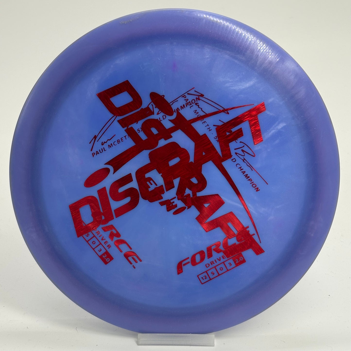 Discraft Force | ESP | Paul McBeth 5x World Champion Double Stamp