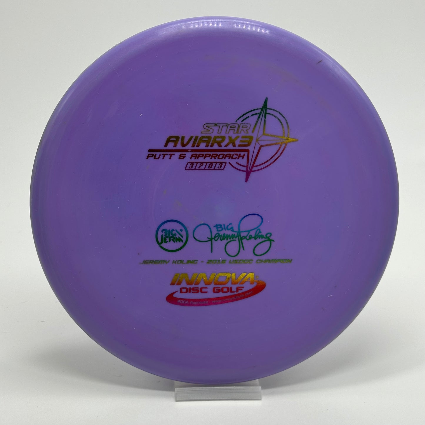 Innova AviarX3 | Star | Jeremy Koling 2016 USDGC Champion Big Jerm