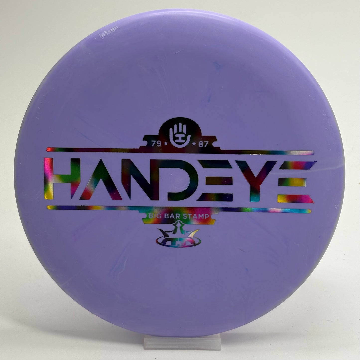 Used | Dynamic Discs Agent | Classic Burst | Handeye Big Bar Stamp
