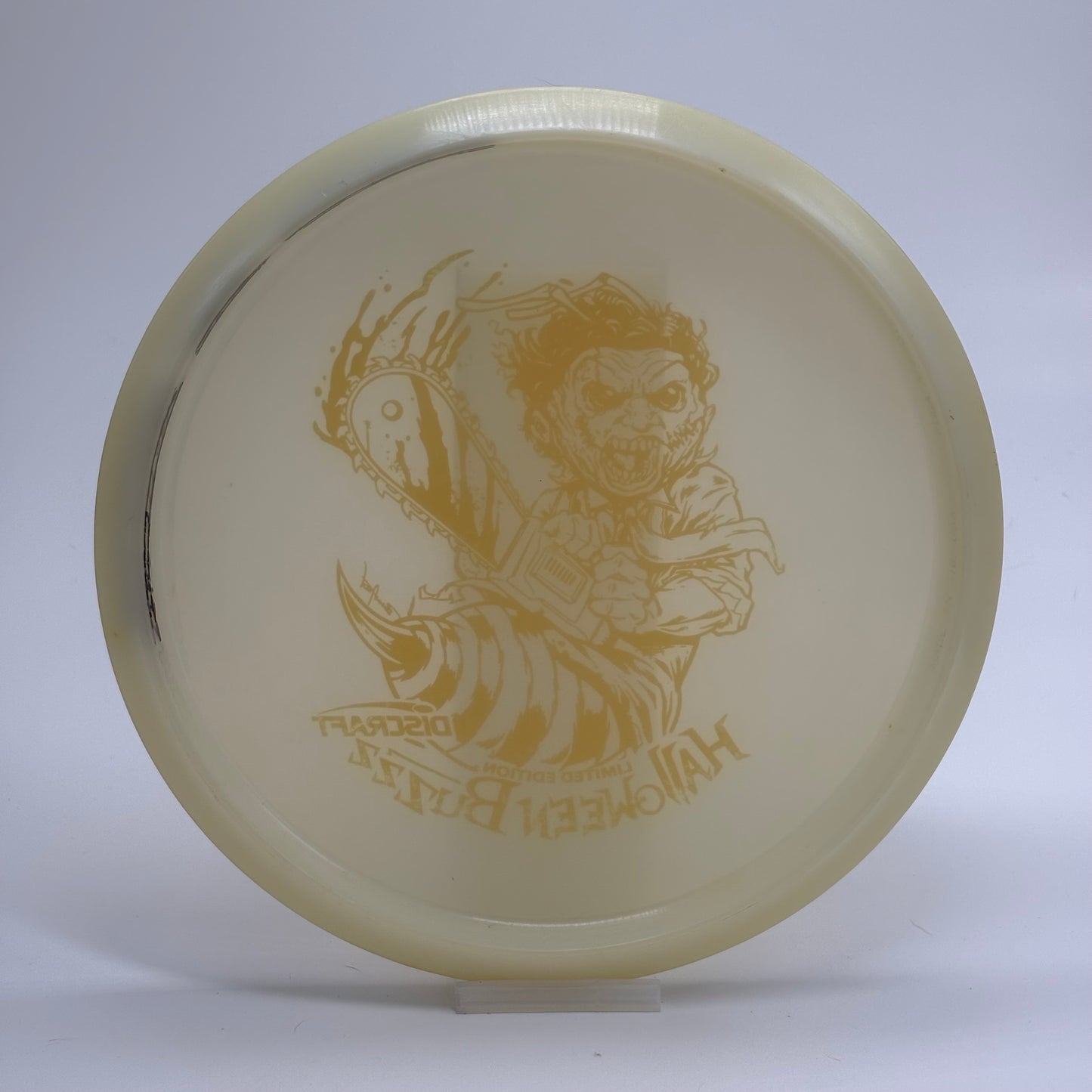 Discraft Buzzz | Z Glo | Halloween 2018 Leather Face