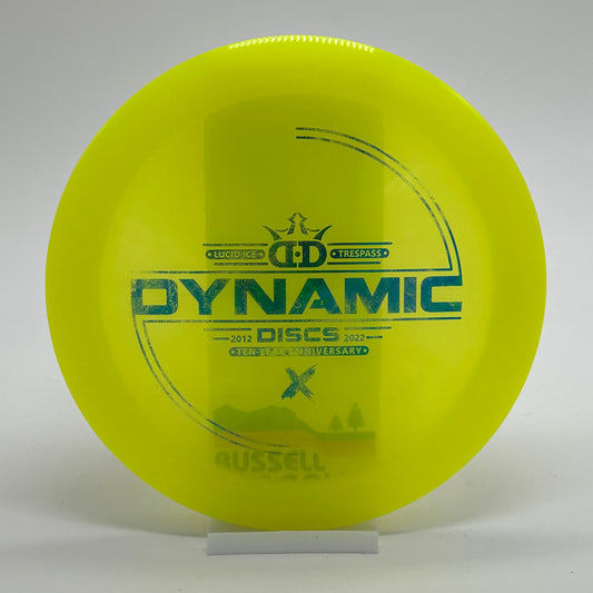 Dynamic Discs Trespass | Lucid Ice | Ten-Year Anniversary 2022