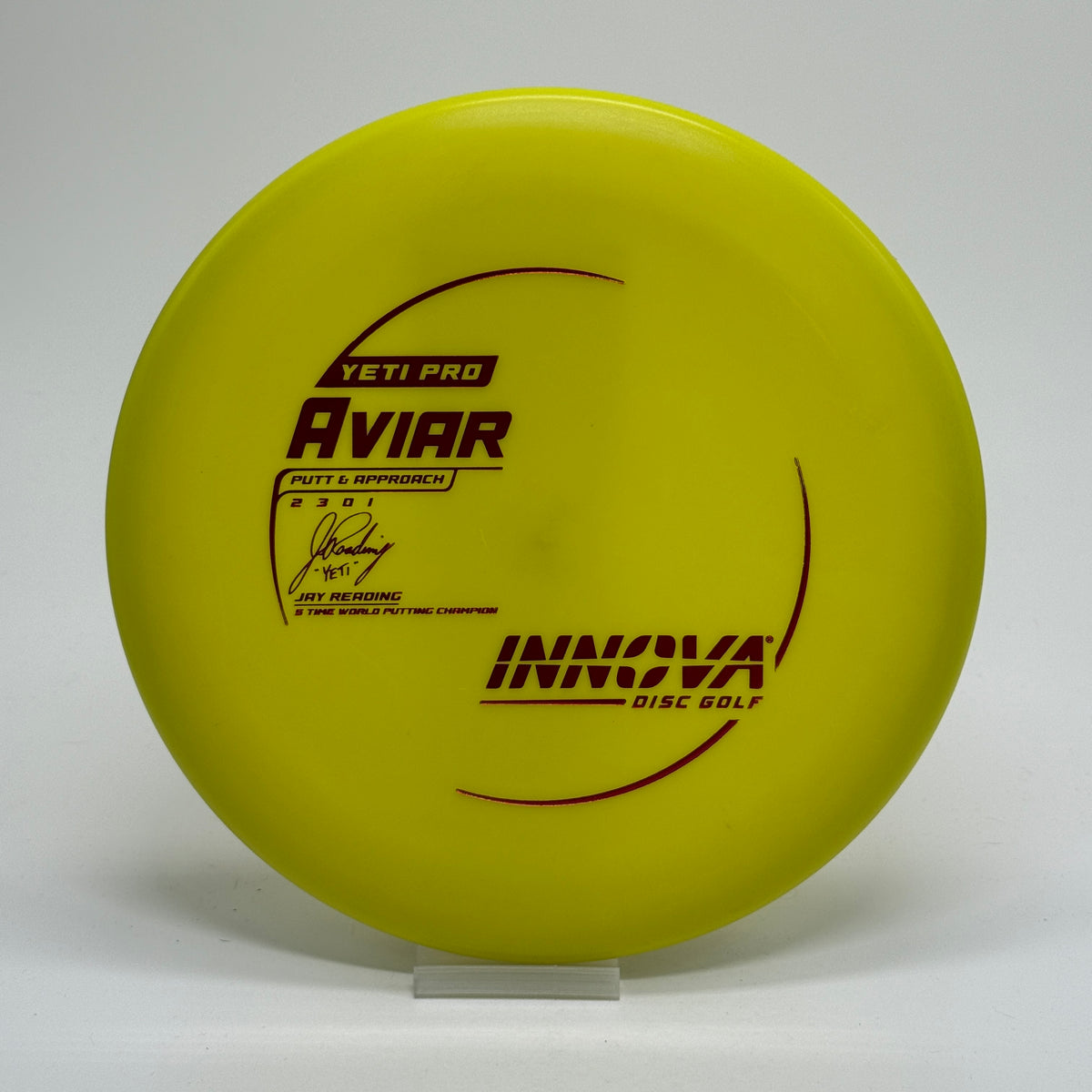 Used | Innova Aviar | Yeti Pro | Jay Reading 5x World Putting Champion