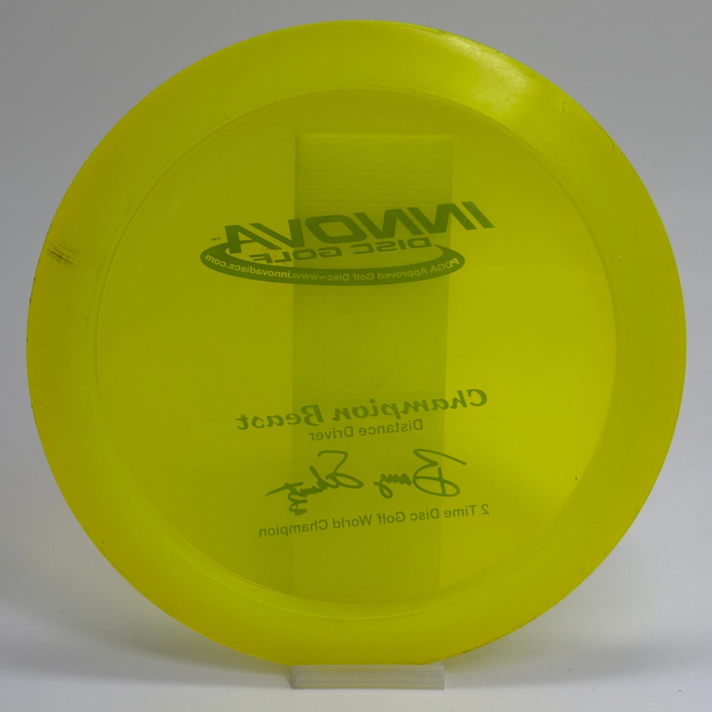 Used | Innova Beast | Champion | Barry Schultz 2x World Champion | PFN Patent