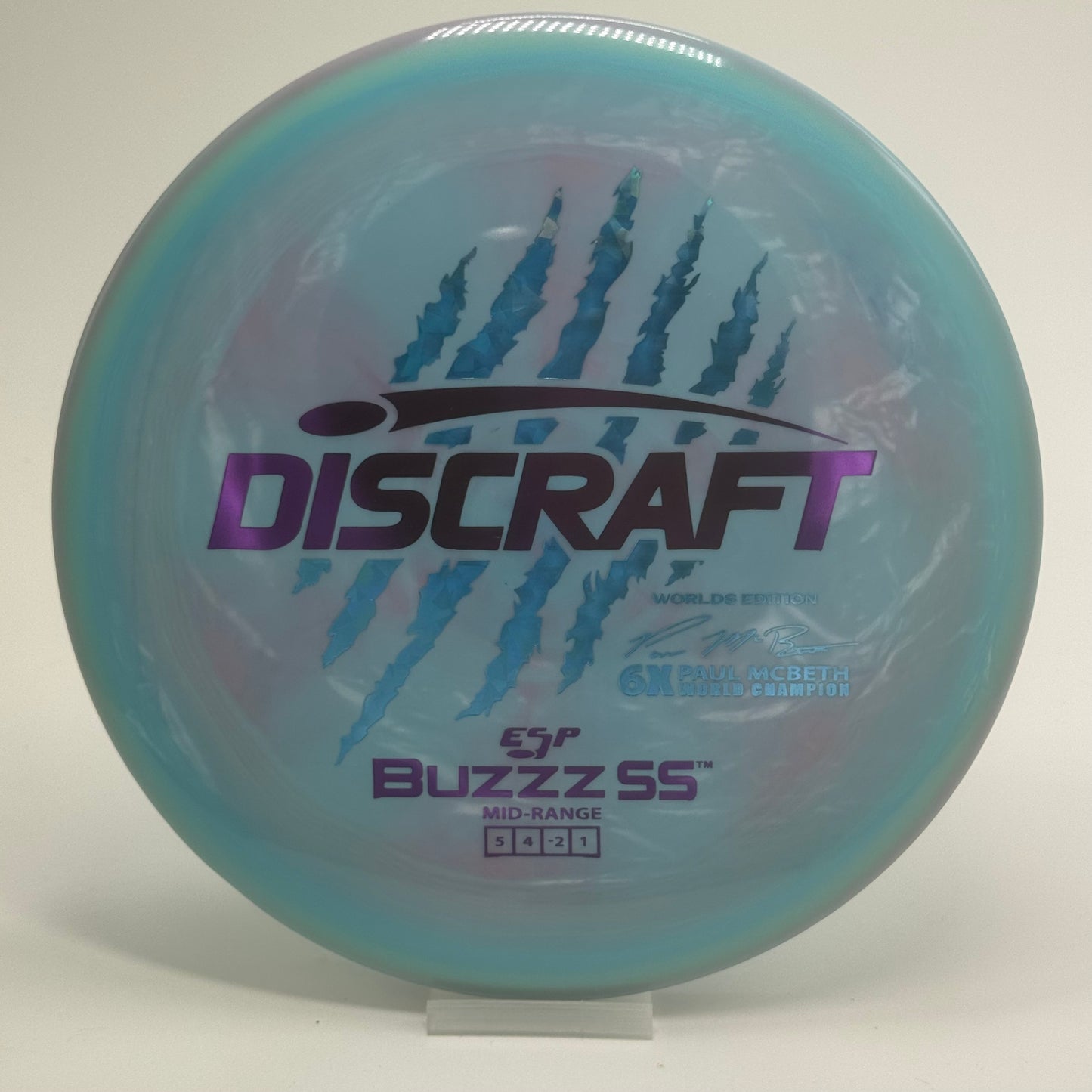 Discraft Buzzz SS | ESP | 2026 Worlds Edition 6 Claw Paul McBeth 6x World Champion