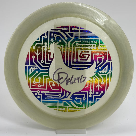 Discraft Force | Metallic Z | Robot Chicken Chris Dickerson Signed