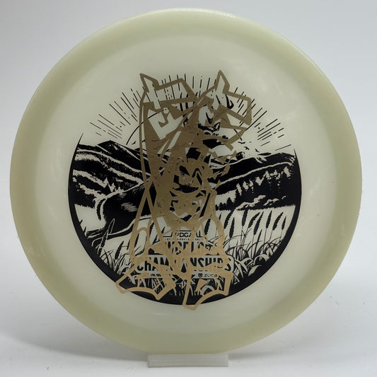 Discraft Cicada | Z Glo | 2024 World Championships Discraft Double Stamp