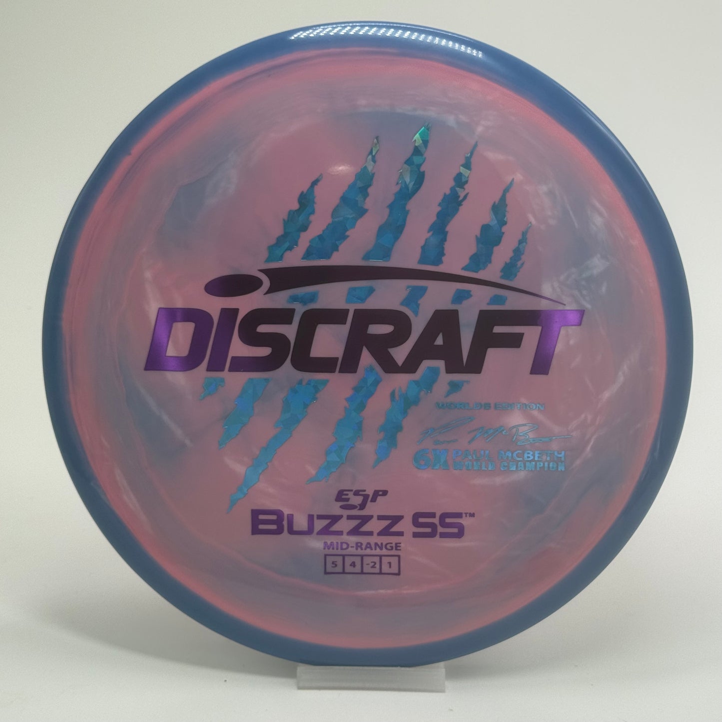 Discraft Buzzz SS | ESP | 2026 Worlds Edition 6 Claw Paul McBeth 6x World Champion
