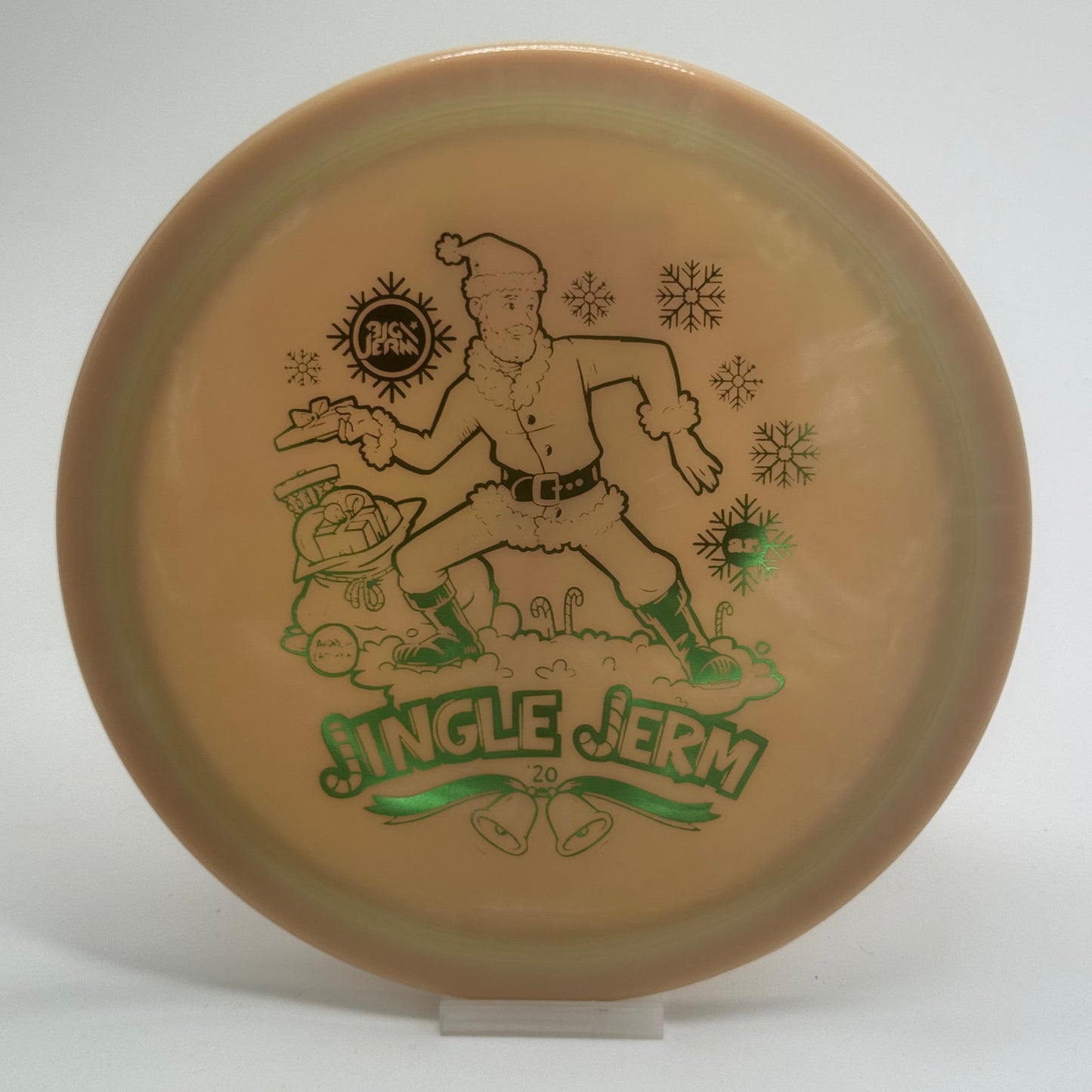 Infinite Discs Scepter | Swirly S-Blend | 2020 Jingle Jerm Big Jerm Christmas