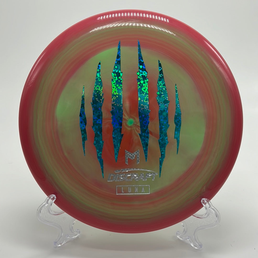 Discraft Luna | ESP Paul McBeth 6x World Champion 6 Claw Heart Stamp