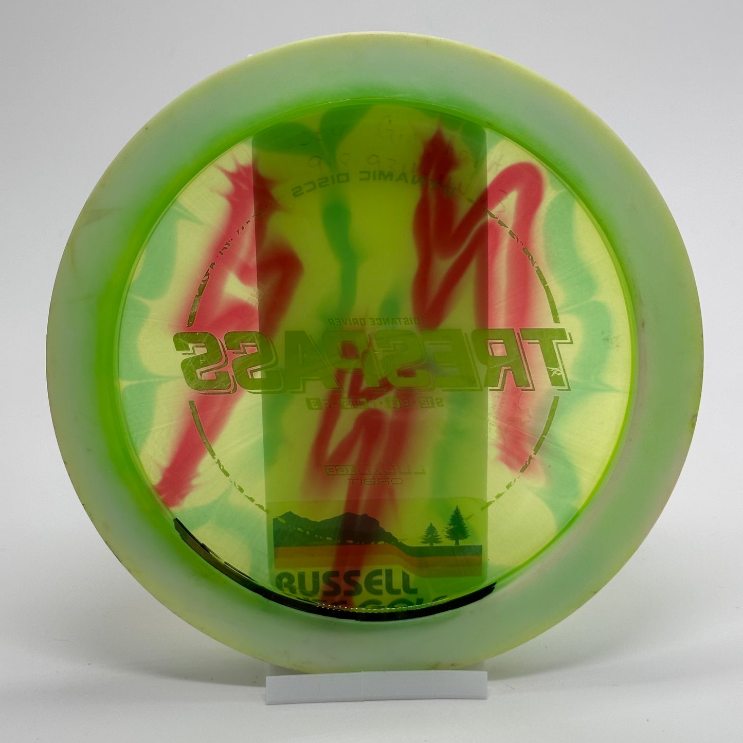 Dynamic Discs Trespass | Lucid Ice Orbit | Custom Dye