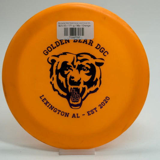 Discmania DD2 | Performance Line | Innova OOP Penned | Golden Bear DGC 2020