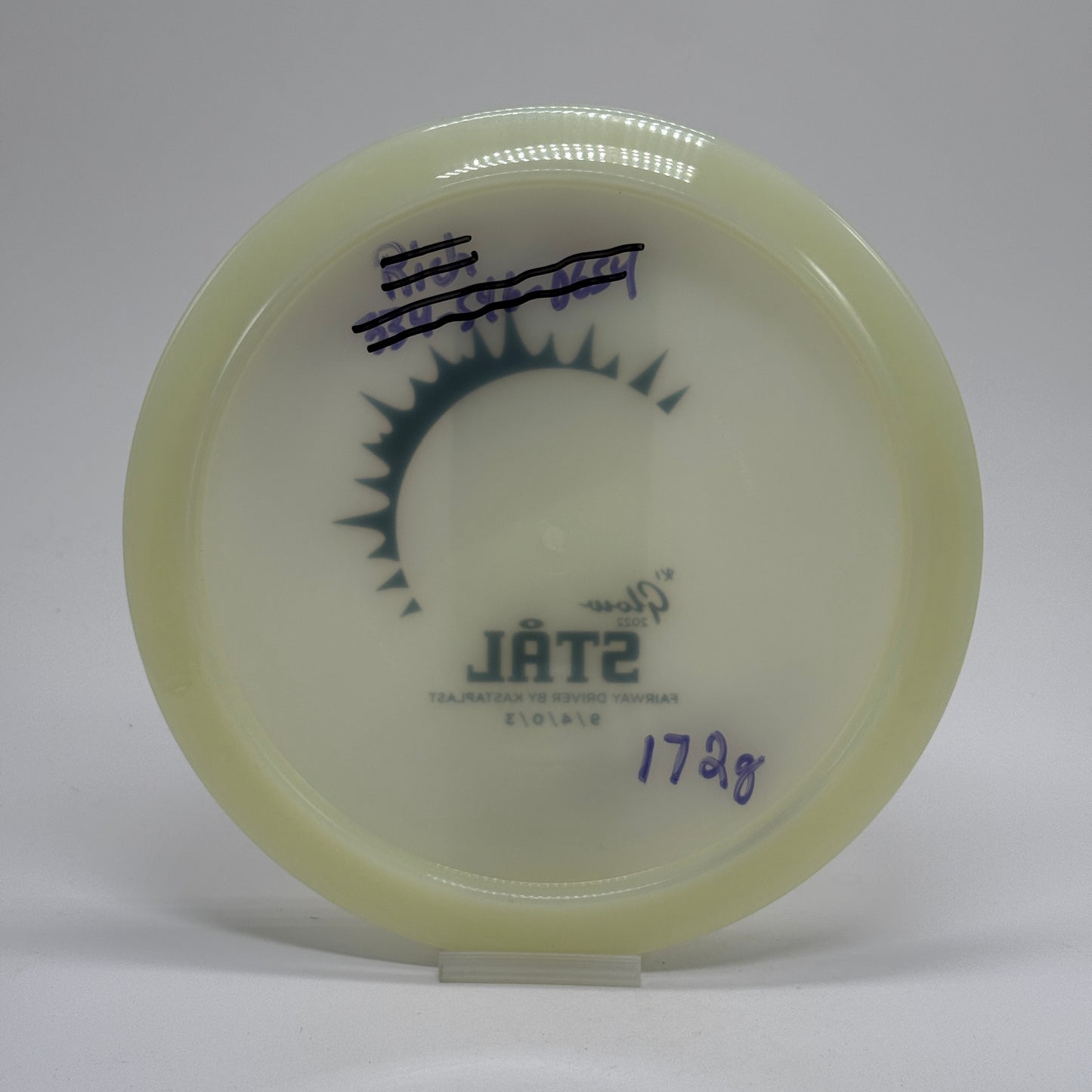 Used | Kastaplast Stal | K1 Glow | 2022 Edition | Sticker Weight