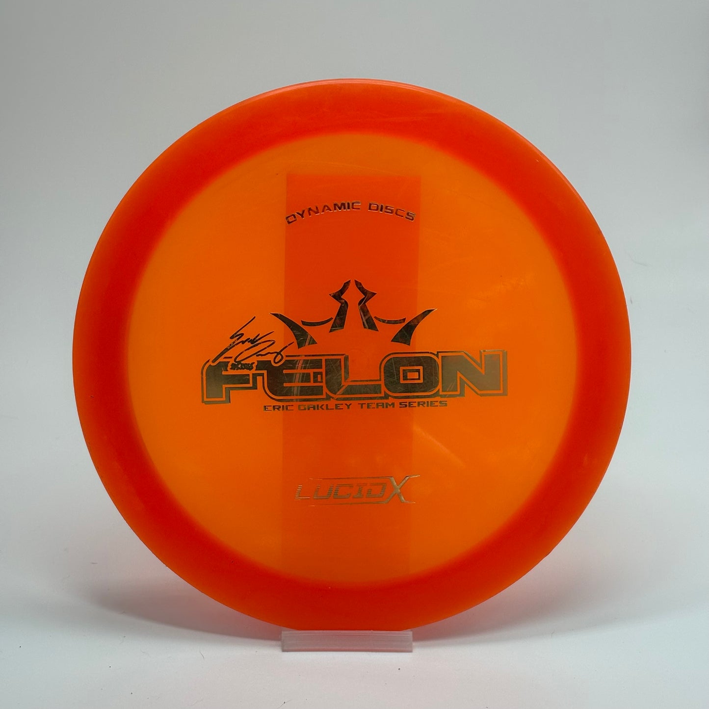 Used | Dynamic Discs Felon | Lucid-X | 2019 Eric Oakley Team Series $Run