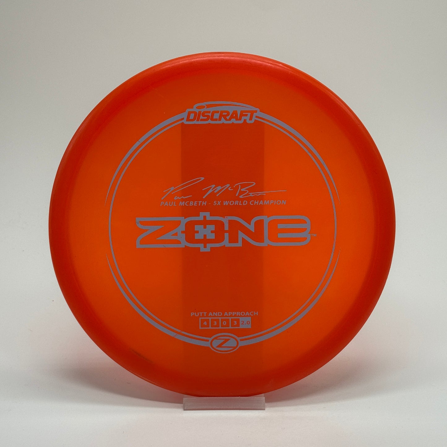 Used | Discraft Zone | Z | Paul McBeth 5x World Champion