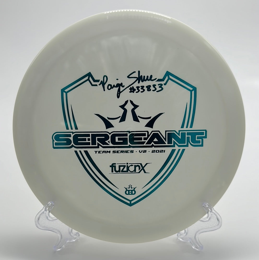Dynamic Discs Sergeant - Fuzion X Paige Shue 2021 Team Series V2