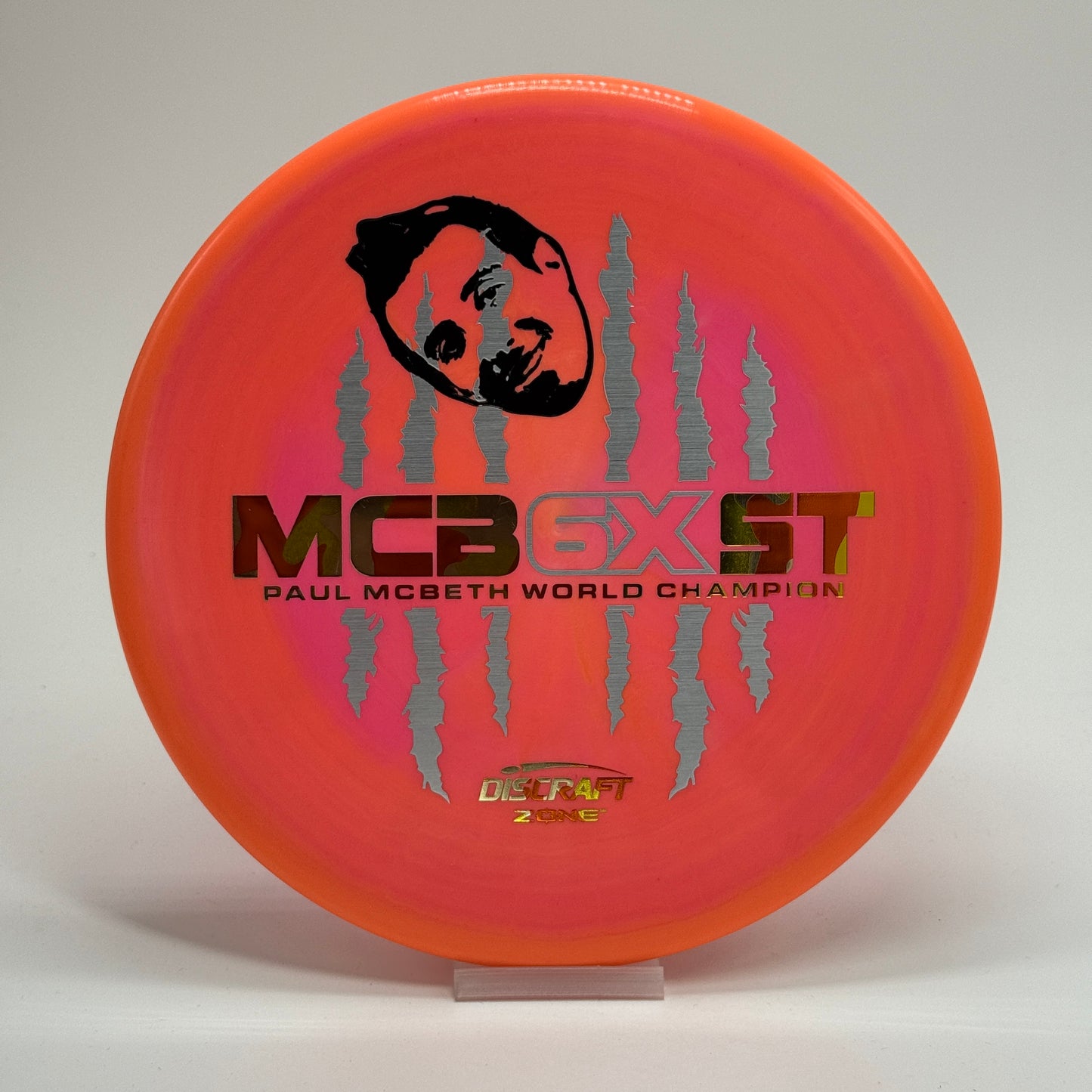 Used | Discraft Zone | ESP | 6 Claw Paul McBeth 6x World Champion MCB6XST