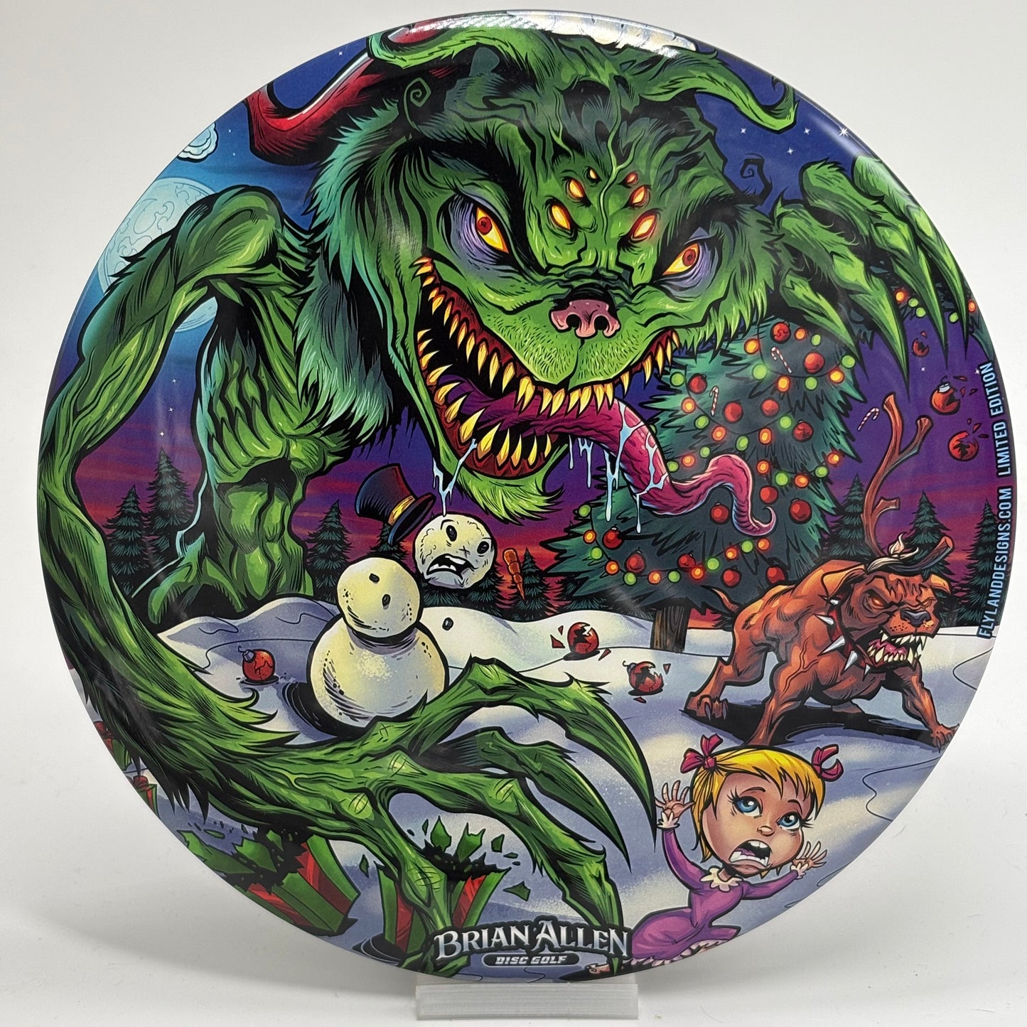 Discraft Buzzz | Super Color ESP | The Grinch Parody By Brian Allen Flyland Designs