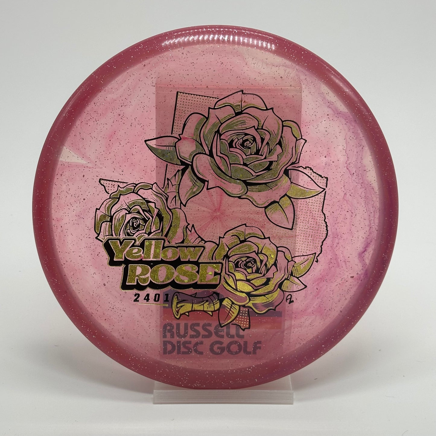 Lone Star Disc Yellow Rose | Founders | Artist Series