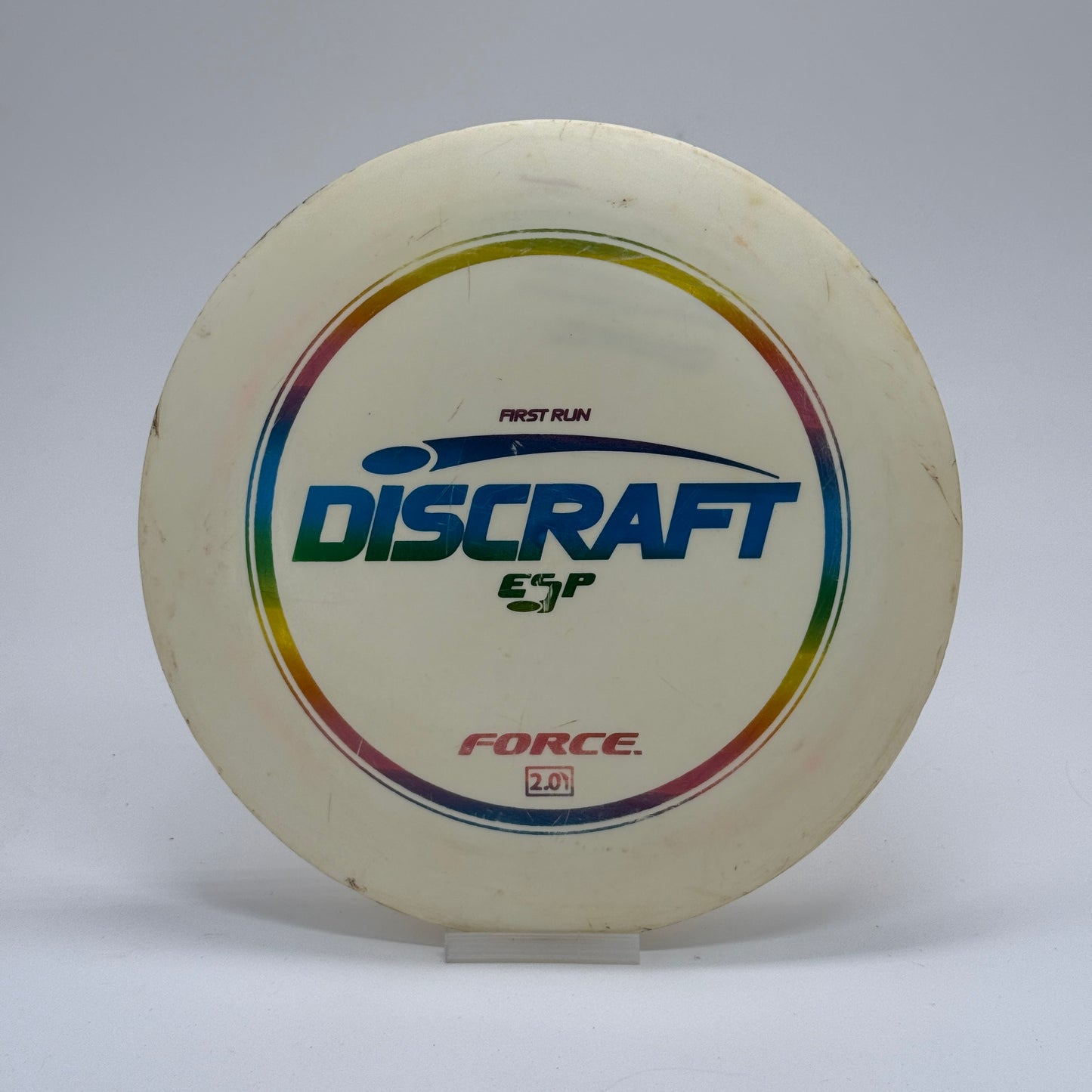 Used | Discraft Force | ESP | First Run Double Ring PFN